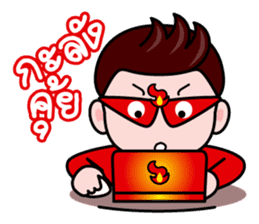 Blaze, The lover detective sticker #4919157