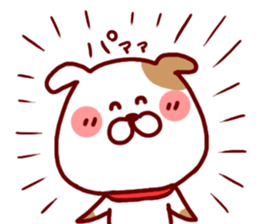 Pet dog-Bow- sticker #4919386