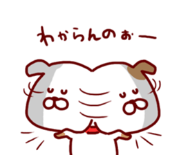 Pet dog-Bow- sticker #4919402