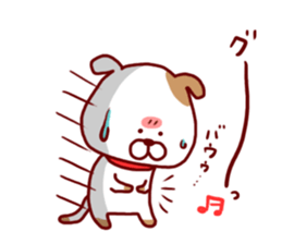 Pet dog-Bow- sticker #4919409