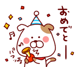 Pet dog-Bow- sticker #4919413