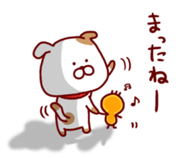 Pet dog-Bow- sticker #4919421