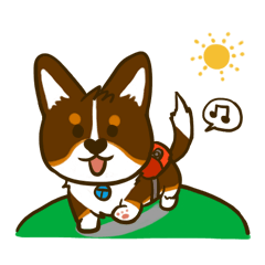 Love Corgi (Cute tricolor)