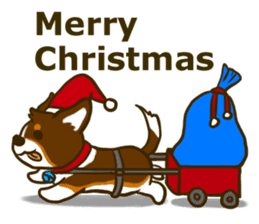 Love Corgi (Cute tricolor) sticker #4919610