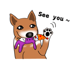 Taiwan Mix Dog-Toffee sticker #4919803