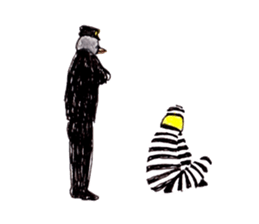 prisoner birds sticker #4920513