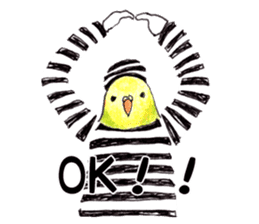 prisoner birds sticker #4920514