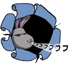 Freedom Bunny sticker #4920546