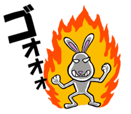 Freedom Bunny sticker #4920567