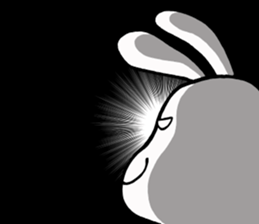 Freedom Bunny sticker #4920581