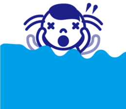 2 frame manga sticker #4921067