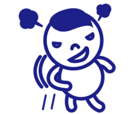 2 frame manga sticker #4921068