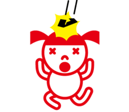 2 frame manga sticker #4921069