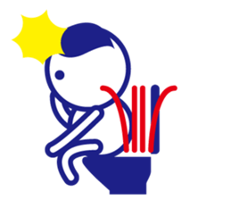 2 frame manga sticker #4921088