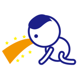 2 frame manga sticker #4921091