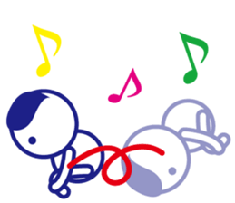 2 frame manga sticker #4921101