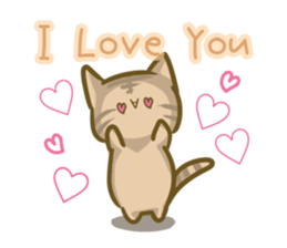 crazy for cat sticker #4921671