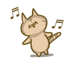 crazy for cat sticker #4921680