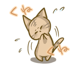crazy for cat sticker #4921695
