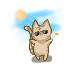 crazy for cat sticker #4921697