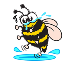 Bug & Bee ... Be Happy sticker #4921714