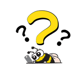 Bug & Bee ... Be Happy sticker #4921721