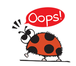 Bug & Bee ... Be Happy sticker #4921723