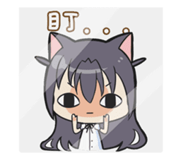 Stupid Meow Wang's Love Life sticker #4922065