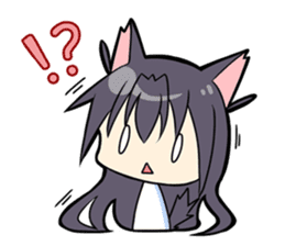 Stupid Meow Wang's Love Life sticker #4922069