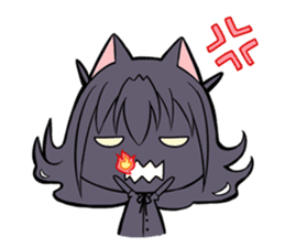 Stupid Meow Wang's Love Life sticker #4922072