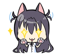 Stupid Meow Wang's Love Life sticker #4922076