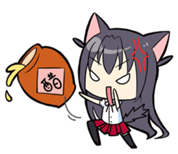 Stupid Meow Wang's Love Life sticker #4922082