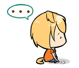 Stupid Meow Wang's Love Life sticker #4922085