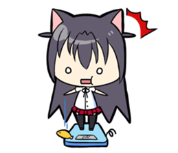 Stupid Meow Wang's  Love Life sticker #4922091