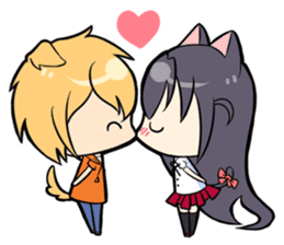 Stupid Meow Wang's Love Life sticker #4922100