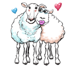 Friendsheep sticker #4922175