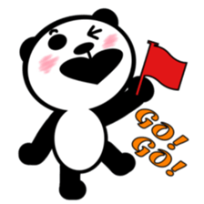 panda like me sticker #4922267