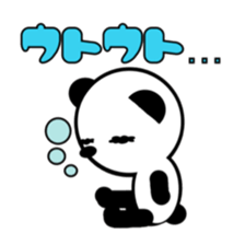 panda like me sticker #4922278