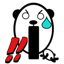 panda like me sticker #4922290