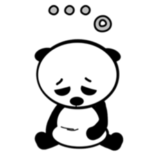 panda like me sticker #4922295