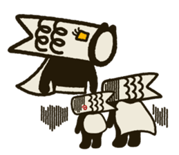 Koinobori-Man 3 sticker #4922436