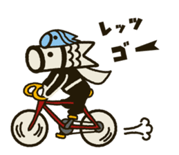 Koinobori-Man 3 sticker #4922444