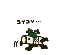 Koinobori-Man 3 sticker #4922448