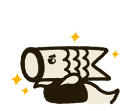Koinobori-Man 3 sticker #4922450