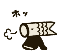 Koinobori-Man 3 sticker #4922454