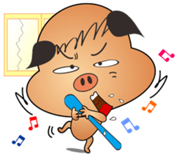 Lucky Pig No.3 sticker #4922536