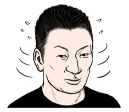 Seigo the Negative fighter sticker #4923503