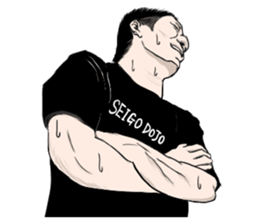 Seigo the Negative fighter sticker #4923516