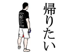 Seigo the Negative fighter sticker #4923523