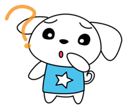 Irene's cutie puppy sticker #4923769